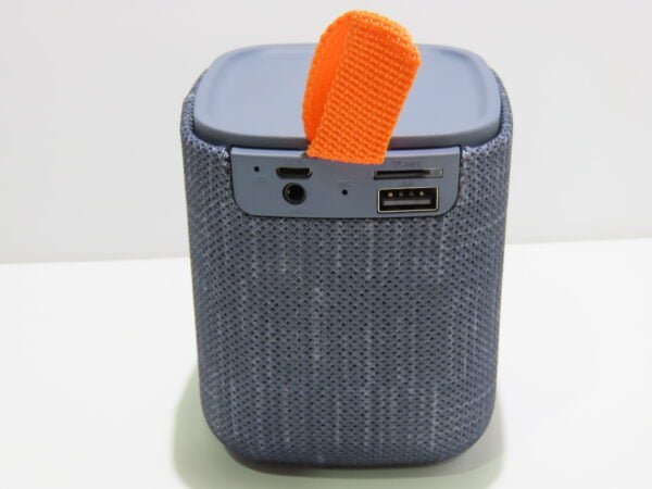 altavoz bluetooth 5v + edr gris trasero