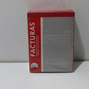 Talonario Factura 10,5*14cm (1/8) - 6 Unidades