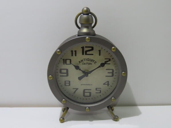 Reloj Decorativo Gris y Blanco B7-31-1