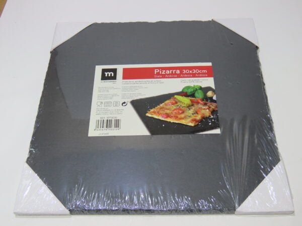 PLATO PIZARRA 30 x 30 CM"LA MEDITERRANEA"