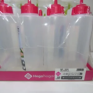 SET DE 12 BOTE DOSIFICADOR PROFESIONAL CHEF 1L