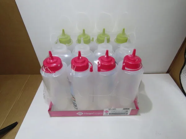 SET DE 12 BOTE DOSIFICADOR PROFESIONAL CHEF 1L - Imagen 2