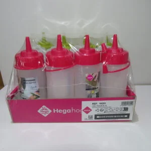 SET DE 12 BOTE DOSIFICADOR PROFESIONAL 0,25L