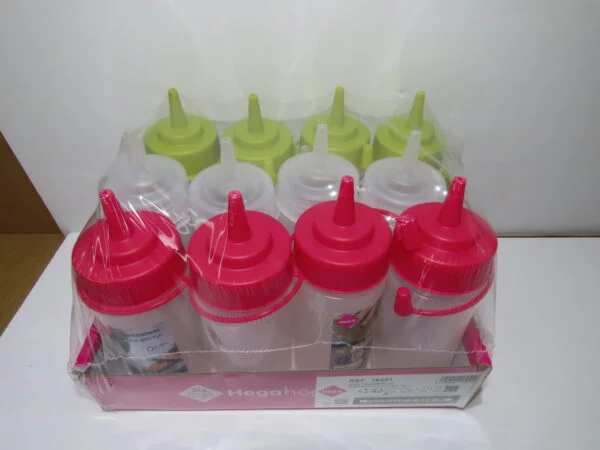 SET DE 12 BOTE DOSIFICADOR PROFESIONAL 0,25L - Imagen 2