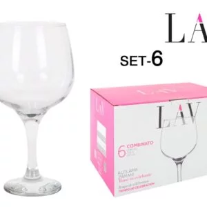 (COM595F) SET 6 COPAS COMBINADOS 730cc "