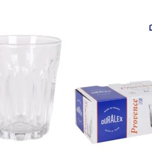 SET DE 6 VASOS TRANSPARENTE PEQUEÑO 16 CL "PROVENCE"