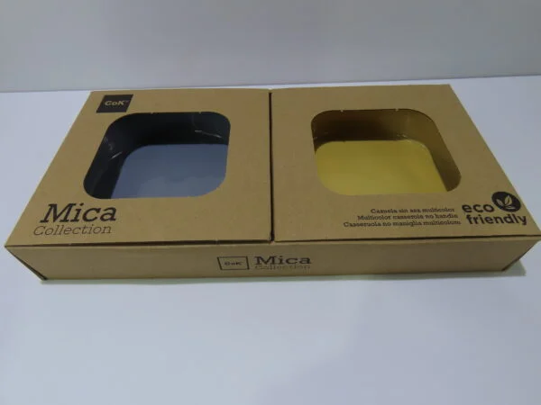 C2 Cok Cazuela Mica Multicolor Barro 16x4 cm - Imagen 4