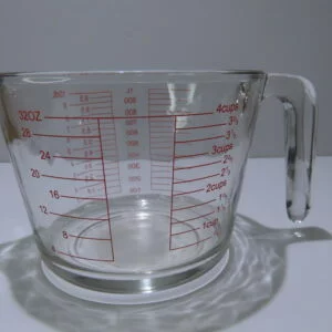 JARRA MEDIDORA CRISTAL 1000 ML 20.8 x 14.8 x10.9 CM
