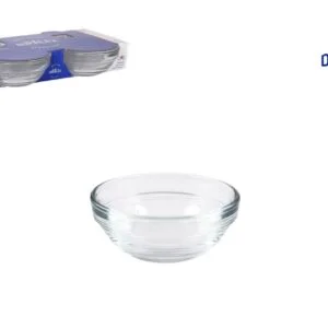 SET DE 4 BOL SALSERA 70 CC 7,5 X 7,5 X 3 CM