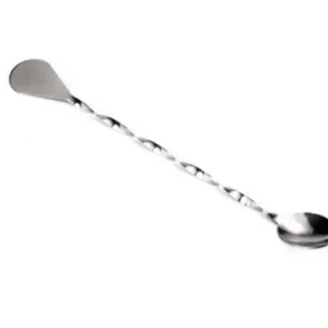 CUCHARA DE COCTELERIA INOXIDABLE 30 CM